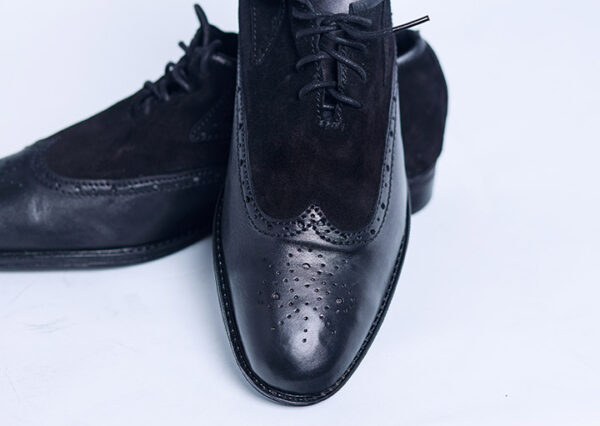 Bambata Suede Leather Mix Dress Shoe - Image 3