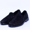 BLACK SUEDE PENNY LOAFERS - Image 3