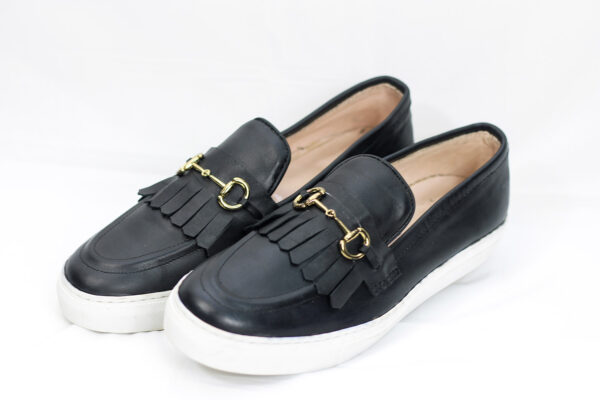Horse-Bit Casual Loafers