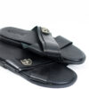 Double Strap Black Sandals - Image 2