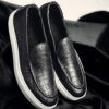 Leather Luxury casual leather sneakers - Image 3