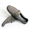 Grey suede driving shoe - Image 4