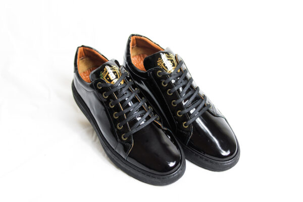 SOLEFUL PATENT LEATHER SNEAKERS
