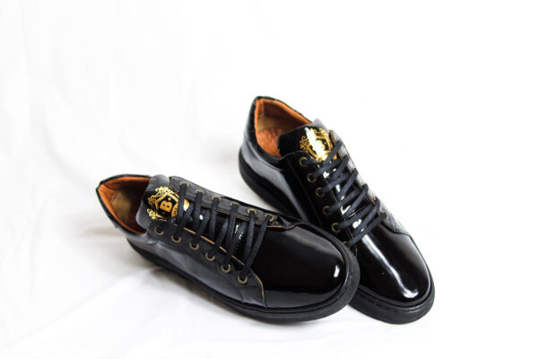 SOLEFUL PATENT LEATHER SNEAKERS - Image 6