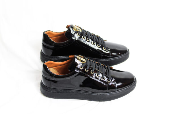 SOLEFUL PATENT LEATHER SNEAKERS - Image 4