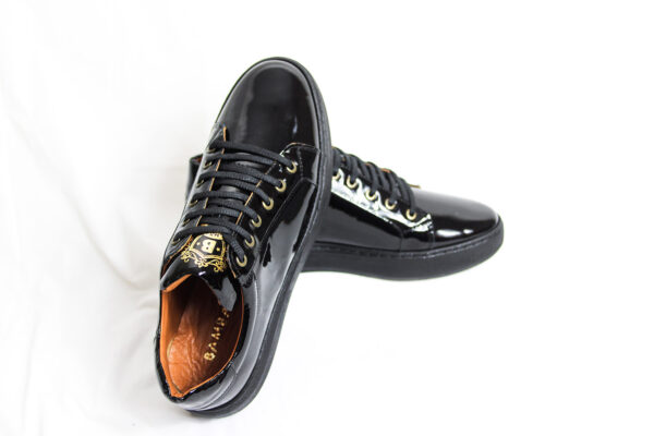 SOLEFUL PATENT LEATHER SNEAKERS - Image 3